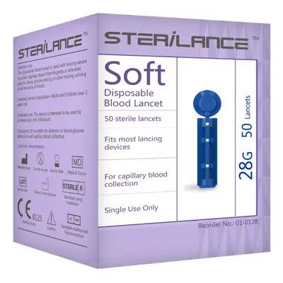 STERILANCE Lancety 28G pro glukometry Easygluco a GlucoLab ks