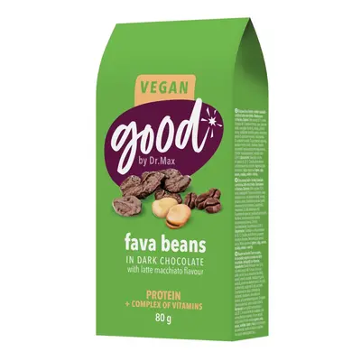 Dr. Max Protein Snack Fava Beans fazole v hořké čokoládě g