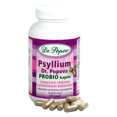 Dr. Popov Psyllium Probio kapslí