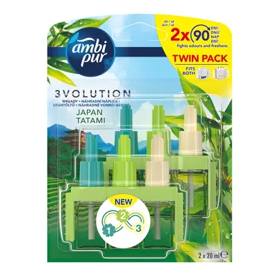 Ambi Pur 3volution Japan Tatami náhradní náplň 2x20 ml