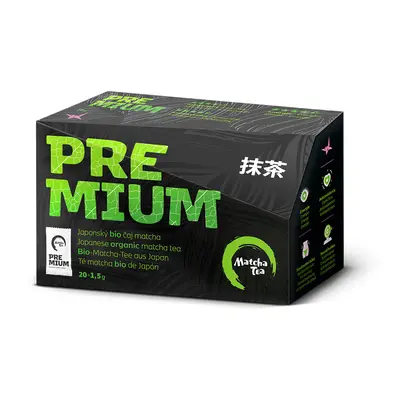 Matcha Tea Premium BIO zelený čaj 20x1,5 g