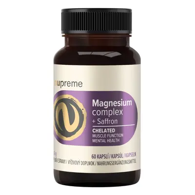 Nupreme Magnesium + šafrán chelát kapslí