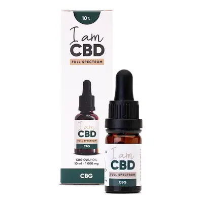 I am CBD Full Spectrum CBG konopný olej 10% ml