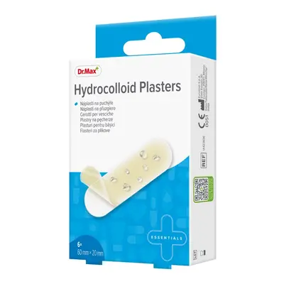 Dr. Max Hydrocolloid Plasters x mm náplasti na puchýře ks