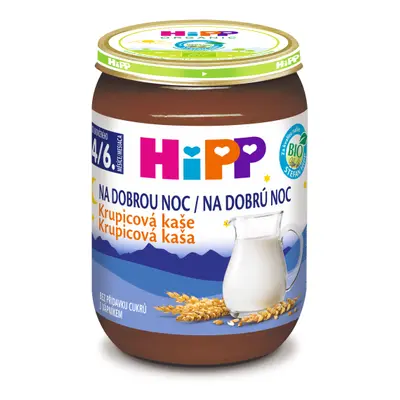 Hipp BIO Kaše na dobrou noc krupicová g