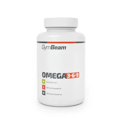 GymBeam Omega 3-6-9 kapslí