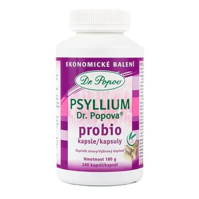 Dr. Popov Psyllium Probio kapslí