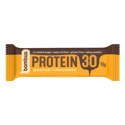 Bombus Protein 30% Peanut & chocolate tyčinka g