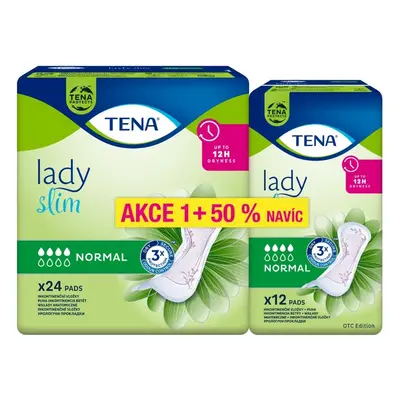 Tena Lady Slim Normal inkontinenční vložky ks +50 % navíc