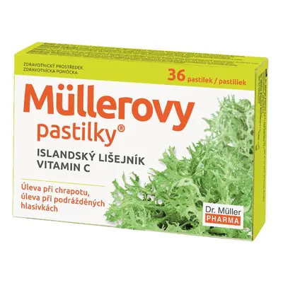 Dr. Müller Müllerovy pastilky s islandským lišejníkem pastilek