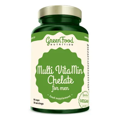 GreenFood Nutrition Multi VitaMin Chelate pro muže kapslí