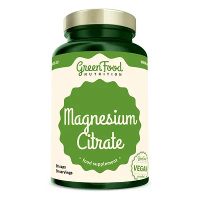 GreenFood Nutrition Magnesium Citrate kapslí