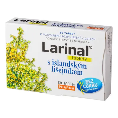 Dr. Müller Larinal® s islandským lišejníkem tablet