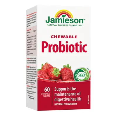 Jamieson Probiotic jahoda cucacích tablet