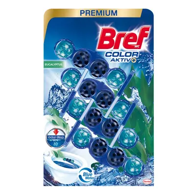 Bref WC blok Color Aktiv Eucalyptus 4x50 g