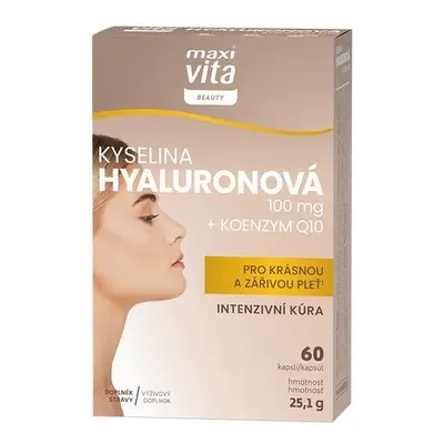 Maxivita Beauty Kyselina hyaluronová + koenzym Q10 kapslí