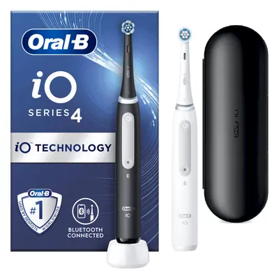 Oral-B iO Series Matt Black+Quite White Duo Pack elektrický zubní kartáček ks