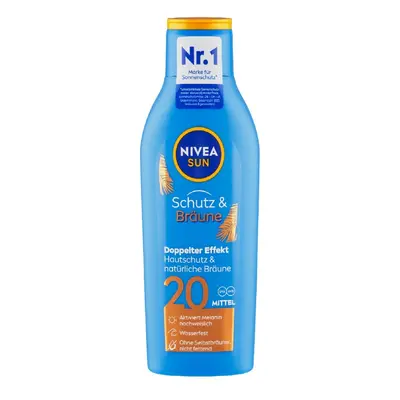 Nivea SUN Protect&Bronze OF20 mléko na opalování ml