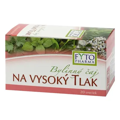 Fytopharma Bylinný čaj na vysoký tlak 20x1,25 g