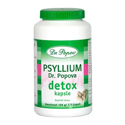 Dr. Popov Psyllium Detox kapslí