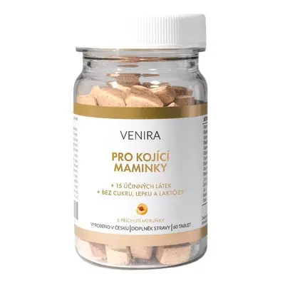 Venira Vitamíny pro kojící ženy kapslí meruňka