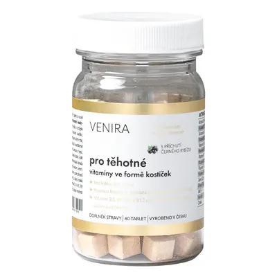 Venira Vitamíny pro těhotné tablet černý rybíz