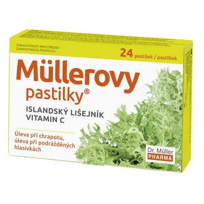 Dr. Müller Müllerovy pastilky s islandským lišejníkem pastilek