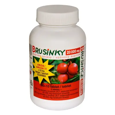 Naturvita Brusinky AKCE 60+10 tablet