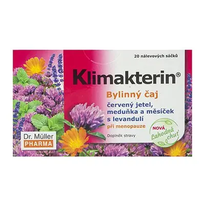 Dr. Müller Klimakterin bylinný čaj při menopauze sáčky 20x1,5 g