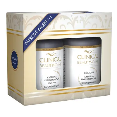 Clinical Beauty-Care Kyselina hyaluronová + Kolagen + Q10 tobolek + tablet