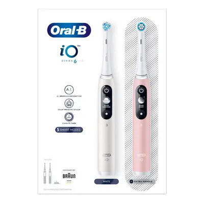 Oral-B iO Series Duo elektrický zubní kartáček ks White/Rose