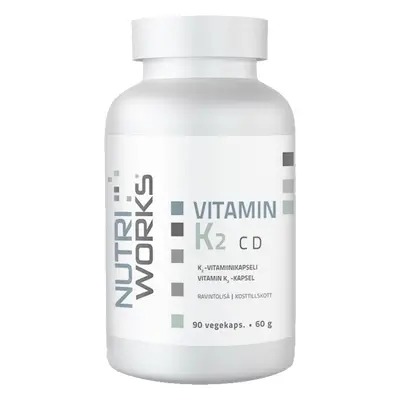 NutriWorks Vitamin K2 C D - kapslí