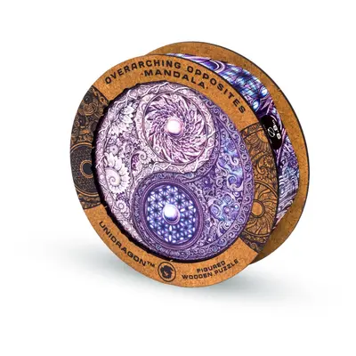 Unidragon Dřevěné puzzle Mandala Opposites ks