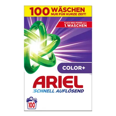 Ariel Color Plus Prášek na praní 5,5 kg praní