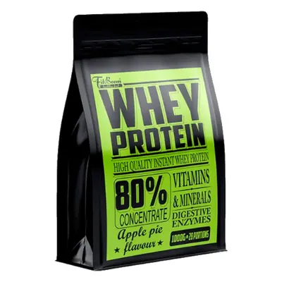 FitBoom Whey Protein 80% 1000g - pistácie