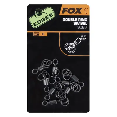 Fox obratlík edges double ring swivel č.7