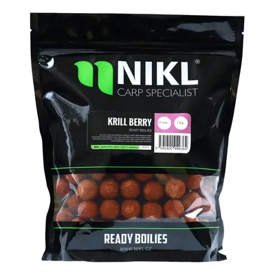 Nikl hotové boilie krillberry ready - 1 kg 24 mm