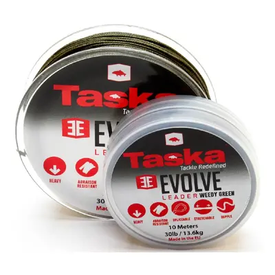 Taska evolve leader splétaná odolný odolný návazec 10 m-nosnost 30 lb / barva green