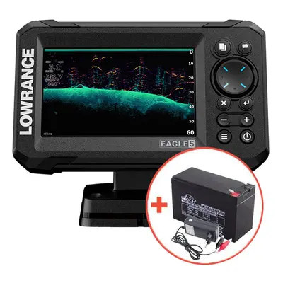 Lowrance echolot eagle 5 se sondou splitshot