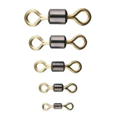 Cralusso obratlík golden swivel 12 ks - velikost 5