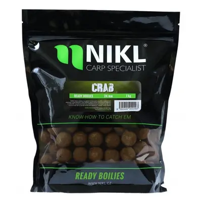 Nikl hotové boilies crab - 1 kg 30 mm