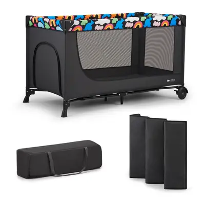 KINDERKRAFT Postýlka cestovní Joy 2 Happy shapes