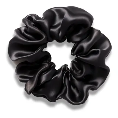 Pilō Pilō | Silk Hair Tie - Large Black hedvábná gumička do vlasů ks