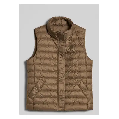 VESTA GANT LIGHT DOWN VEST WARM KHAKI