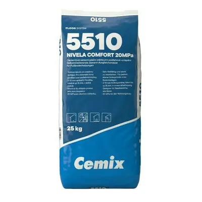 Hmota samonivelační Cemix 5510 Nivela Comfort 25 kg