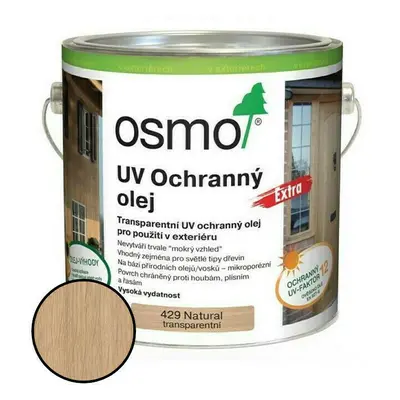 Olej UV ochranný Osmo 429 extra natural, 0,75 l