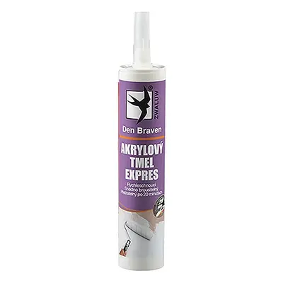 Tmel akrylový Den Braven EXPRES bílý 280 ml