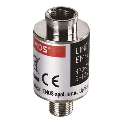 Zesilovač signálu DVB-T/T2 Emos 30 dB