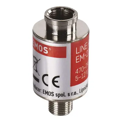 Zesilovač signálu DVB-T/T2 Emos 20 dB