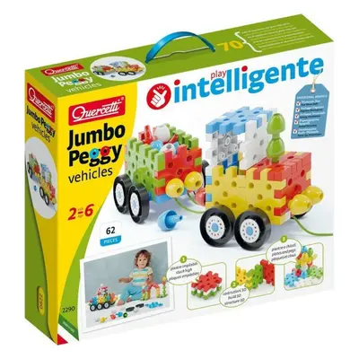 Quercetti Jumbo Peggy Vehicles stavebnice pro nejmenší